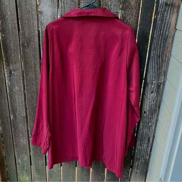 Janska Lizzy Raincoat In Red Sz L - Picture 6 of 15